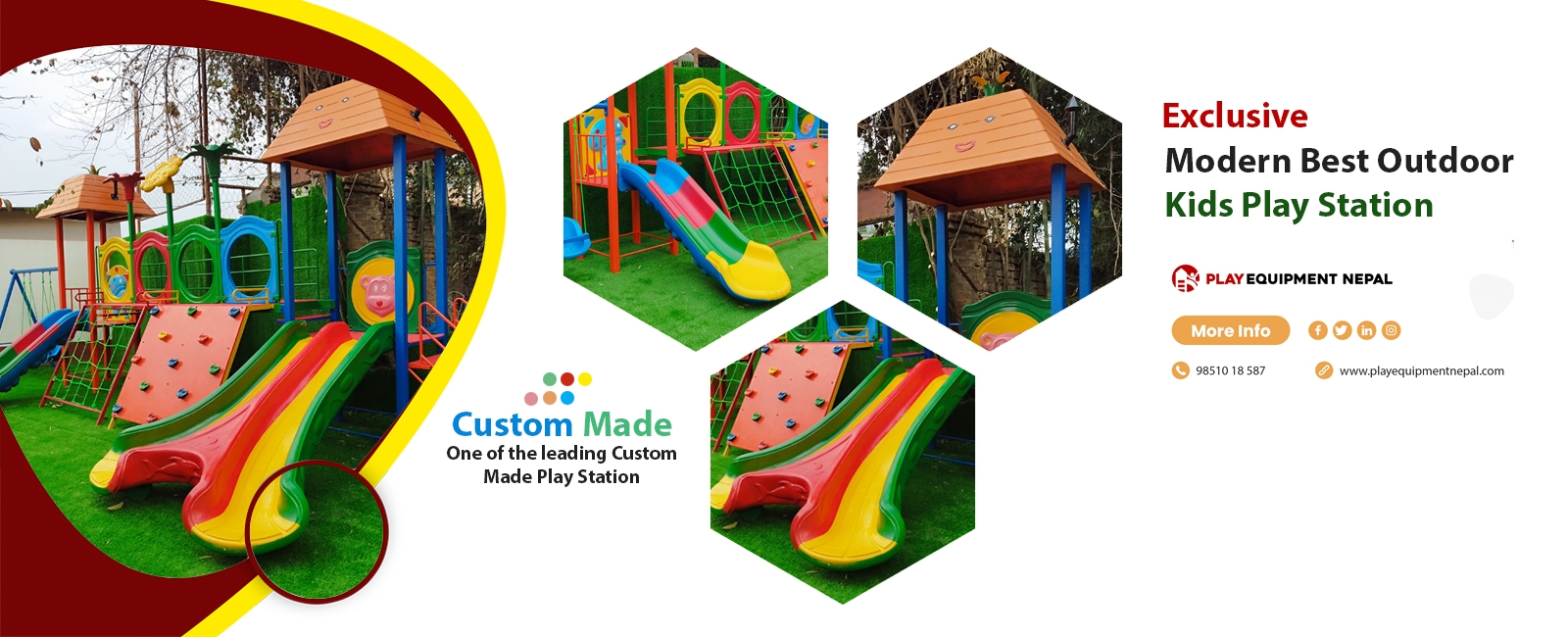 Modern Best Outdoor Kids Play Station