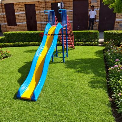 Single Slide with Sefty ladder Mini Outdoor Kids Play Equipment