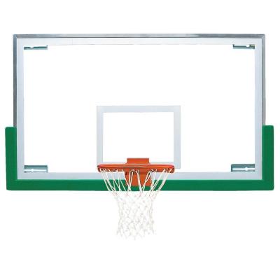 Heavy Duty Tempered Glass Rectangular Basketball Backboard 2 pcs set