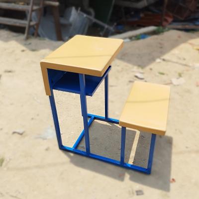 Single Seater Fiber Metal School Desks Bench with plane chair Set  - 18 x 12 Inch