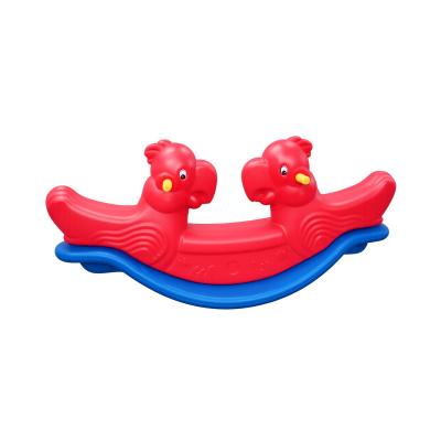 Parrot Dual Rocker See Saw Kids Play - Multi Color